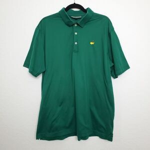 Master's Collection Mens Polo Shirt Size XL Golf Green Pima Cotton FLAW